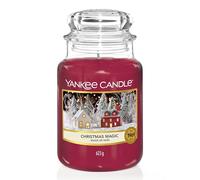 Vela aromática Yankee Candle | Christmas Magic vela en tarro grande | Velas de larga duración: hasta 150 h | Regalos perfectos para mujeres