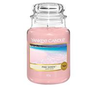 Vela aromática Yankee Candle | Pink Sands vela en tarro grande | Velas de larga duración: hasta 150 h | Regalos perfectos para mujeres