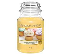 Vela aromática Yankee Candle | Vanilla Cupcake vela en tarro grande | Velas de larga duración: hasta 150 h | Regalos perfectos para mujeres