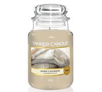 Vela aromática Yankee Candle | Warm Cashmere vela en tarro grande | Velas de larga duración: hasta 150 h | Regalos perfectos para mujeres