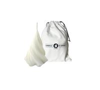 Vela artesanal árbol de Navidad - Color blanco - Altura 13 cm - Cereria Di Giorgio