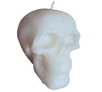 Vela Calavera Blanca Cráneo Poder Magia Limpiar Sanar Ritual Eliminar Bloqueos Abrir Puertas