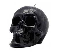 Vela Calavera Negra Cráneo Poder Magia Ritual Fuerzas Oscuras