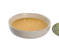 VELA CERA CERAMICA 20,5X20,5X6 500 5 MECHAS