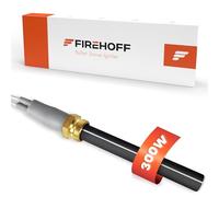 Vela cerámica para estufa de gránulos - NORDICA EXTRAFLAME/SKIA/RAVELLI/DAL ZOTTO 300 W, 89/94 mm, Ø 11,5 mm, rosca 3/8 con orejas, modelo no perforado - PSX 6-240-B - Garantía de 1 año