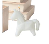 Vela con, figura de animal cultural 2026, vela perfumada tradicional de figura de caballo, para escritorio, dormitorio, mesa de comedor, baño, dormitorio, mujeres, niñas, novia, madre