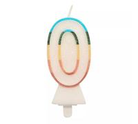 Vela con número 8.5 cm - 0