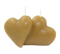 Vela Corazones Pareja Miel, Honey Heart Candle Esotérico Ritual