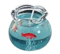 Vela de burbujas con pez, decoración aromaterapéutica con diseño adorable de acuario, mini vela de pez para meditación en el dormitorio, ambientador para el hogar, Aromaterapia con aroma encantadora