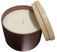 Vela de Cera de Soja de abeto de navidad. Decoración o de masaje. Larga duración