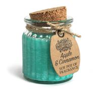 Vela de Cera de Soja Tarro - Manzana y Canela