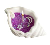 Vela de concha de caracola, vela de aromaterapia, larga duración de combustión, del estrés, aromaterapia natural, decoración hecha a mano para Acción de Gracias