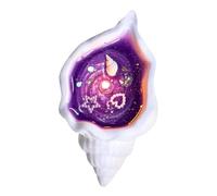 Vela de concha - Velas perfumadas con concha | Vela perfumada de cera de soja en forma de concha | Vela de concha de playa | Vela decorativa de combustión limpia de lung