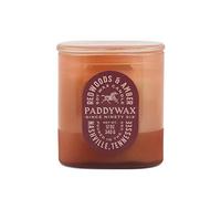 Vela de cristal Vista 12 oz/340 g rosa óxido - secuoyas y ámbar