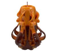 Vela de diseño hecha a mano, vela decorativa inodora Ø6,5 x h 15 cm, vela cilíndrica de combustión larga 56 horas, mechas de algodón sin humo, decoración doméstica ideal y regalo versátil