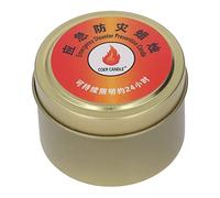 Vela de Emergencia, Velas de Supervivencia, Velas sin Perfume, Vela de Camping de 24 Horas de Duración, Resistente Al Viento, Brillante, Impermeable, Vela Al Aire Libre para