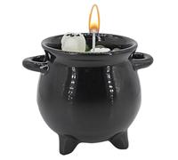 Vela de Halloween, maceta de bruja para decoración del hogar, velas perfumadas de cera de soja de larga duración para meditación, vacaciones, mesa de comedor al aire libre, dormitorio, fiesta
