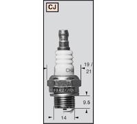 Vela De Ignición Champion simson Sr , 1B, C, Ce 50 1990 L82C