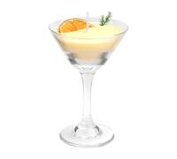 Vela de Martini Espresso, Naranja Perfumada Velas de Aromaterapia Adorno de Espresso Martini Regalo para Amantes del Café Mujeres Cumpleaños Inauguración de la Casa Hogar Bar Decoración