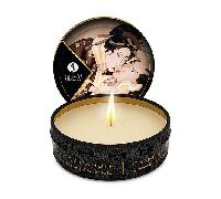 Vela de masaje de chocolate mini Shunga