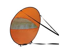Vela de paddle surf para kayak - Vela de paddle board, vela para kayak | Vela plegable para kayak de paddleboard, vela para kayak con ventana transparente, remo portátil para kayak con