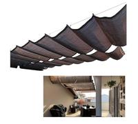 Vela de sombra telescópica, Malla Sombreo Extensible,Tela para Sombra Paño,Toldo retráctil Resistencia a los Rayos UV95% HDPE Sombra Ambiente Mejorado de la casa UV ( Size : W0.8*L12m/W2.62*L39.37ft )