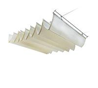 Vela de sombra telescópica,vela de sombra ondulada,Cubierta de Sombra Extensible en Forma de U,Toldo Ondulado,Vela de Sombra Ondulada,para Exteriores ,sombra,respirable ( Size : W2*L3m/W6.56*L9.84ft )