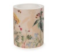 Vela Decorativa Wild Flowers Diseño 40421072 Quema ca.60Std. 10x12cm Blütenkerze