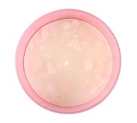 Vela del zodiaco Aries del Reino Unido con fragancia de madera de cedro, cristal de cuarzo rosa y compasión espiritual, vela de cuidado