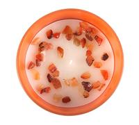 Vela del zodiaco Capricornio con cristal de ojo de tigre, aroma de sándalo y jazmín, regalo de horóscopo