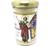 Vela Devocional de SAN PANCRACIO. Velón de San Pancracio. Petición de Salud, Bienestar y trabajo. Hecha por artesanos en España.