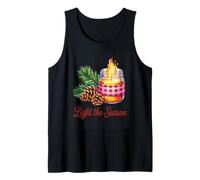 Vela en Tarro de Pino Light The Season Camiseta sin Mangas