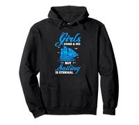 Vela Eterna Cita Náutica Niñas Ven Go Barco Humor Sudadera con Capucha