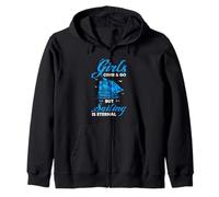 Vela Eterna Cita Náutica Niñas Ven Go Barco Humor Sudadera con Capucha