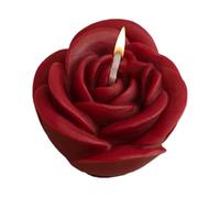 Vela Flor De Rosa - De Soja 5.4x3.6cm | Velas Románticas De Aromaterapia Con Flores De Rosa Decorativas Perfumadas Mini De Té Con Flujo Velas En Forma De Corazón Pequeñas |