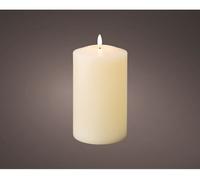 Vela led beige 19cm marca lumineo