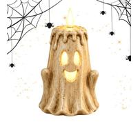 Vela LED fantasma de Halloween con control remoto