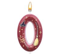 Vela Mágica Cumpleaños Mago, Temática Mágica Velas Cumpleaños Numeros Adorno para Tarta Artículos Fiestas de Mago Mágico para Niños Niñas Regalos de Fiesta (0)