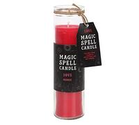 Vela mágica en tubo de hechizos Red Rose Love