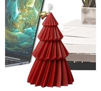 Vela Navideña - Vela Aromatizada De En Forma De Árbol De Navidad | Decoración Natural para el Hogar Centro de Mesa Decorativo para Comedor Dormitorio Escritorio Ventana