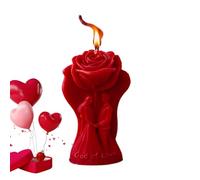Vela para el día de San Valentín, de soja aromática romántica con forma de rosa, vela segura de San Valentín para él, su novia, novio, esposa, marido, parejas, boda, cumpleaños