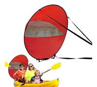 Vela para tabla de remo, kayak, vela de windsurf, vela de kayak con ventana transparente, accesorio portátil para barcos inflables de canoa