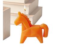 Vela perfumada, adorno de figura del año del caballo, vela perfumada tradicional en forma de caballo, para mujer, hija, amante, madre, dormitorio, sala de estar, cuarto de baño, dormitorio