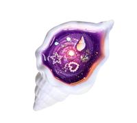 Vela perfumada de concha - Vela hecha a mano 11 x 6 x 5 cm | Decoración del hogar de sándalo con aromaterapia de soja y gelatina, fiestas, meditación, regalo para mujeres