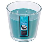 Vela perfumada de vidrio coco D13.5
