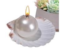 Vela perfumada | Elegante Perla Decoración Duradera para el Hogar, Aromaterapia Vela aromática de Soja - Para Dormitorio Mesa Chimenea