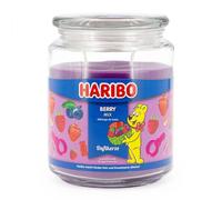 Vela perfumada Haribo Berry Mix, vela en vidrio, aroma de bayas tiempo de combustión hasta 100 h 510g