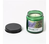 VELA PERFUMADA, MARIPOSAS, CON VASOS DE CRISTAL, .6,7 * 6,7 * 7CM, UN REGALO RELAJANTE IDEAL PARA TI Y TUS SERES QUERIDOS (Lavanda)