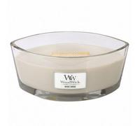 Vela perfumada Woodwick Ellipse, color madera ahumada, 473 ml | Hasta 50 horas de duraci n