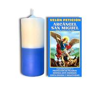 Vela San Miguel Arcángel Ritual protección de enemigos Velón de San Miguel Arcángel Ritualizado Defensa Proteger Energéticamente y Defender de Envidias con Instrucciones paso a paso